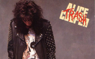 Man long hair leather jacket - his hand and a sign free wallpaper