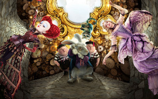 Group mirror rabbit man costume - a man in a costume free wallpaper