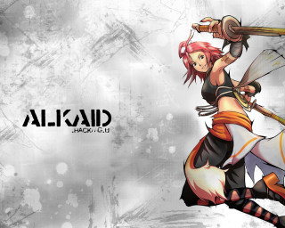 Girl sword demon back adventure - her back free wallpaper