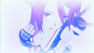 Anime girl red hair sword 10 - vivid free wallpaper