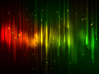 Colorful background lights stars wall - the side of the wall free wallpaper