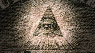 Pyramid third eye front back - occult free wallpaper