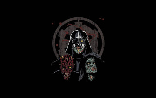 Masked people dark background blood - mask free wallpaper