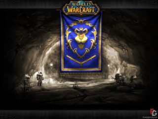 Lion banner cave man suit - a cave free wallpaper