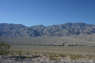 Mountain range trees field rocks - charles ragland bunnell free wallpaper