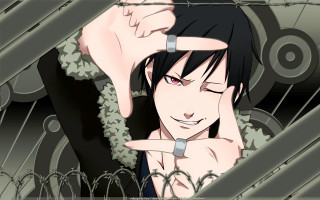 Man black hair black shirt 3 - a black shirt free wallpaper