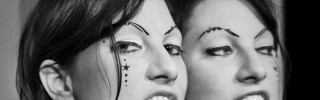 Woman face tattoo nose tattoo - bruce gilden free wallpaper
