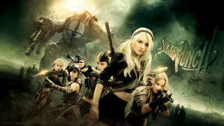 Women costume giant robot guns - a giant robot free wallpaper