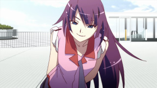 Girl purple hair tie patio - a patio free wallpaper
