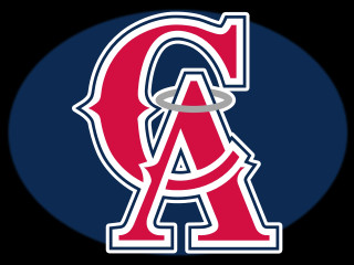 Angels logo blue circle white - circle free wallpaper