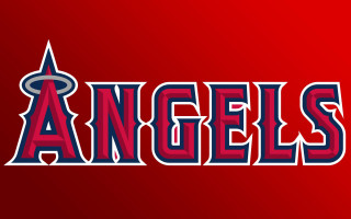 Los angeles angels logo red - art free wallpaper for desktop