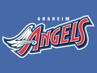 Angels logo blue background anaheim - brian chippy dugan free wallpaper