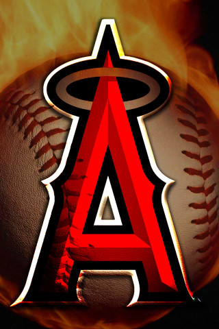 Baseball flamed logo flamed background - logo free wallpaper