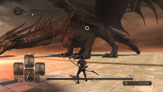 Video game character dragon sword - his hand free wallpaper