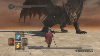 Man dragon sword scenery dark - a man free wallpaper