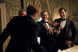 Tuxedo men talking smiling around - ed benedict free wallpaper