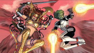 Women costumes fighting fireball cartoon - costume free wallpaper