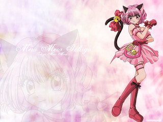 Anime catgirl pinkdress pinkbackground officialart - a pink cat free wallpaper