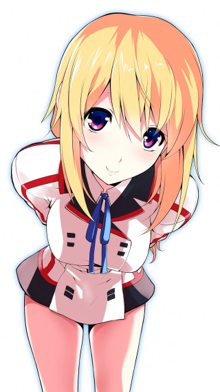 Cartoon girl blonde hair blue 7 - her hip free wallpaper