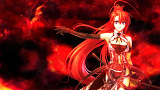 Woman red dress sword red 5 - ufotable free wallpaper
