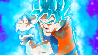 Cartoon man blue hair red - blue hair free wallpaper