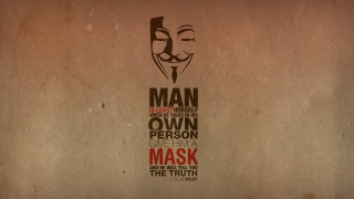 Man mask first sense own - man free wallpaper