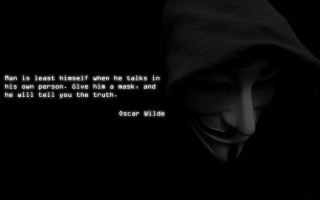 Person wearing mask quote on - he free wallpaper