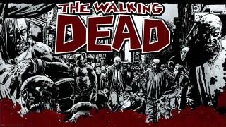 Zombies walking dead city street - underground comix free wallpaper