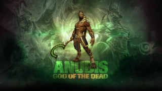 Anubis god dead demon green - andrew boog faithfull free wallpaper