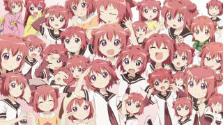 Anime girls pink hair white 8 - white shirt free wallpaper