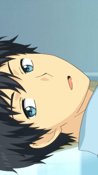 Closeup blackhair blueeyes smiling kyoto - a screenshot free wallpaper