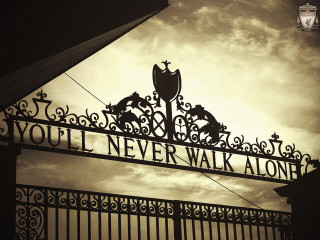 Gate youll never walk alone - youll free wallpaper