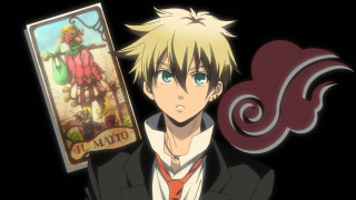 Man holding card picture suit - tarot card free wallpaper