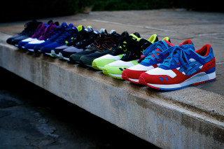 Colorful sneakers concrete bench black - vivid free wallpaper