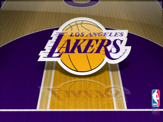 Lakers logo court basketball middle - a court free wallpaper