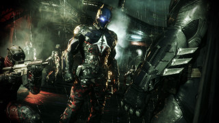 Futuristic man suit gun dark 2 - other man free wallpaper