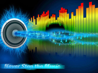 Speaker sound waves emission center - esaias boursse free wallpaper