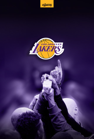 Lakers basketball poster fence halftone - evelyn abelson free wallpaper
