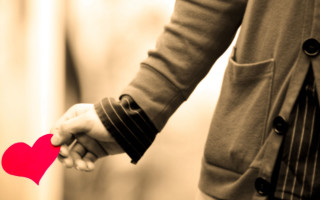 Man woman holding hands red - the other hand free wallpaper