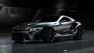 Silver car dark room black 10 - a white light free wallpaper