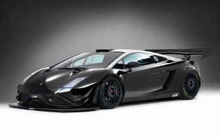 Black sports car flat tire - flat free wallpaper