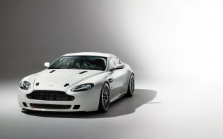 White car studio gray background 3 - a gray background free wallpaper