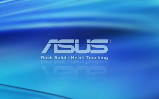 Blue asus logo wave rock - 4k resolution free wallpaper