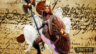 Woman costume sword shield world - epic fantasy character art free wallpaper