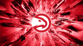 Red white logo red moon - 4 k wallpaper free wallpaper
