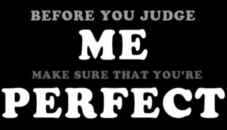 Before you judge me perfect 2 - a cross stitch free wallpaper