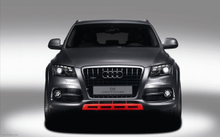 Grey car red bumper 3d - a grey car free wallpaper