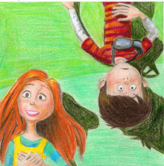 Man woman beard mustache drawing - a drawing of a man and a woman free wallpaper