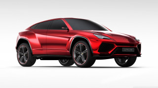 Red sports car hyperrealism digital - this image free wallpaper