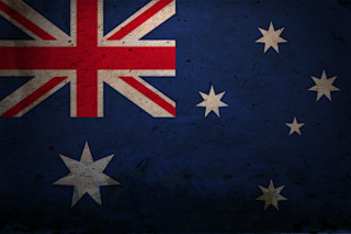 Flag stars blue background white 2 - the bottom of the flag free wallpaper